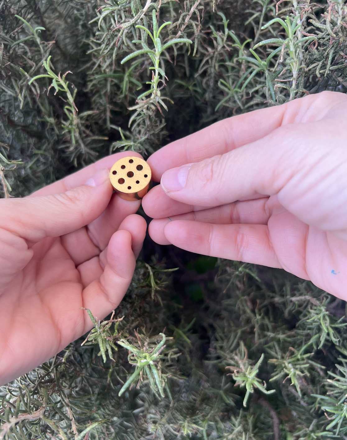 Stick Holder de Acero (Tres piezas)